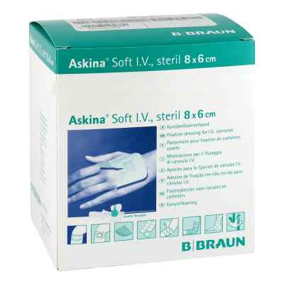 Askina Soft intravenös Wundverband 8x6cm 50 stk von B. Braun Melsungen AG PZN 00427738