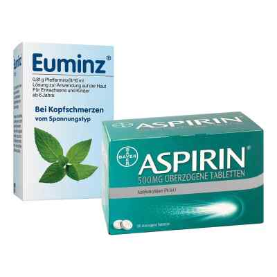 Aspirin 500mg + Euminz äußerlich 1 Pck von  PZN 08102086
