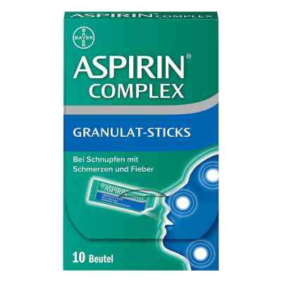 Aspirin Complex Granulat-Sticks 500mg/30 mg 10 stk von Bayer Vital GmbH PZN 16781643