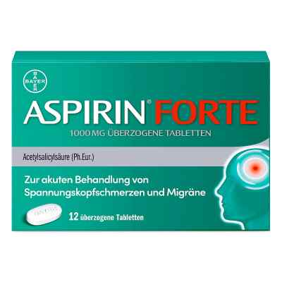 Aspirin Forte 1000 mg überzogene Tabletten