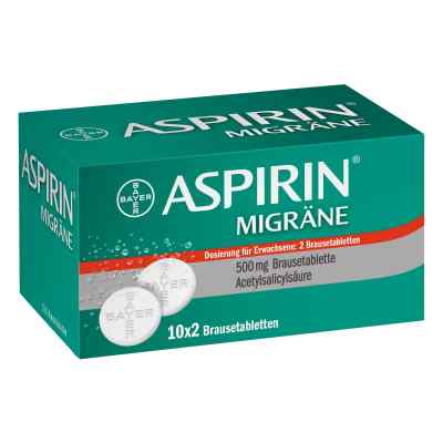 Aspirin Migräne 500 mg Brausetabletten