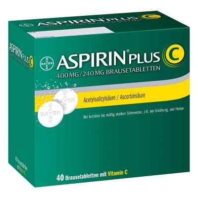 Aspirin plus C Brausetabletten 40 stk von Bayer Vital GmbH PZN 03464237