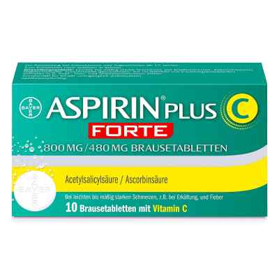 Aspirin Plus C Forte 800mg/480mg Brausetabletten