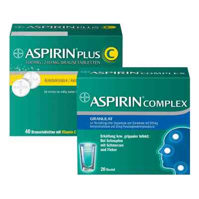 Aspirin Set für alle Erkältungsphasen