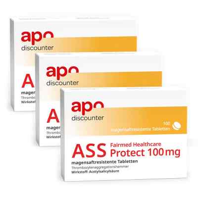 ASS 100 mg Protect, magensaftresistent von apodiscounter
