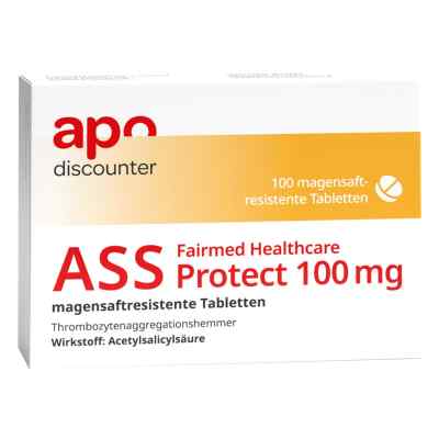 ASS 100 mg Protect, magensaftresistente Tabletten 100 stk von Fair-Med Healthcare GmbH PZN 17571468