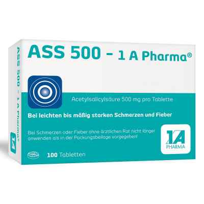 ASS 500 - 1 A Pharma® Tabletten
