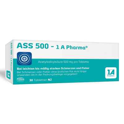 ASS 500 - 1 A Pharma® Tabletten