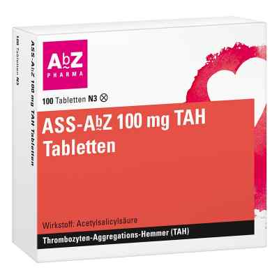 ASS-AbZ 100mg TAH Tabletten 100 stk von AbZ Pharma GmbH PZN 11481830