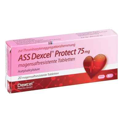 ASS Dexcel Protect 75mg 20 stk von Dexcel Pharma GmbH PZN 09372826
