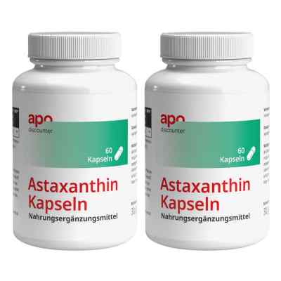 Astaxanthin 6 mg Kapseln von apodiscounter 2x60 stk von apo.com Group GmbH PZN 08102163