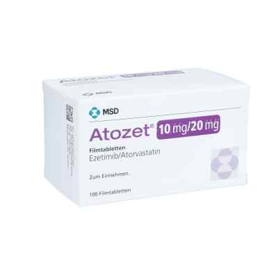 Atozet 10 mg/20 mg Filmtabletten 100 stk von Orifarm GmbH PZN 14437746