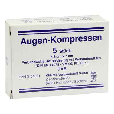 Augenkompressen unsteril 5,8x7cm