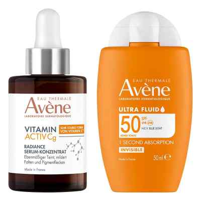 Avène Fluid Invisible LSF 50 + VITAMIN ACTIV Cg Radiance Serum