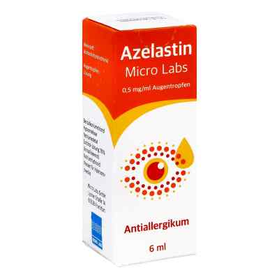 Azelastin Micro Labs 0,5 mg/ml Augentropfen 6 ml von Micro Labs GmbH PZN 15561394