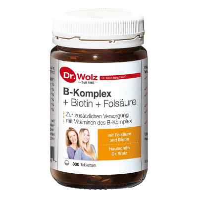 B Komplex + Biotin + Folsäure Tabletten 300 stk von Dr. Wolz Zell GmbH PZN 03088082