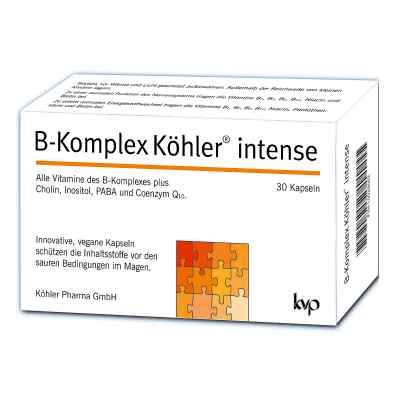 B-komplex Köhler intense Kapseln 30 stk von Köhler Pharma GmbH PZN 15023662