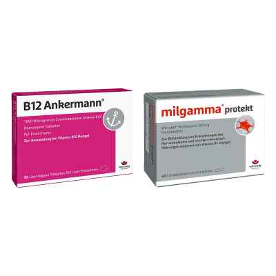 B12 Ankermann Tabletten+Milgamma Protekt Filmtabletten