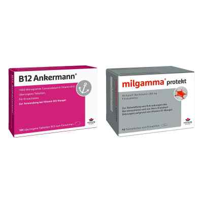 B12 Ankermann Tabletten+Milgamma Protekt Filmtabletten