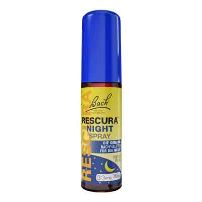 Bachblüten Original Rescura Night Spray mit Alkohol 20 ml von Nelsons GmbH PZN 16391959