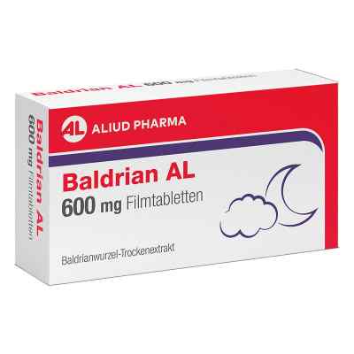 Baldrian AL 600 mg Filmtabletten bei leichter Nervosität und Sch
