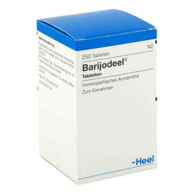 Barijodeel Tabletten 250 stk von Biologische Heilmittel Heel GmbH PZN 00106678