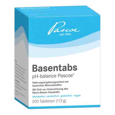 Basentabs pH Balance Pascoe Tabletten 200 stk von Pascoe Vital GmbH PZN 02246521