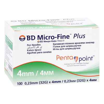 Bd Micro-fine+ Pen-nadeln 0,23x4 mm 32 G 100 stk von Medi-Spezial PZN 15248556