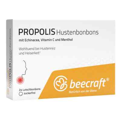 Beecraft Propolis Husten-bonbons 24 stk von Hansa Naturheilmittel GmbH PZN 18152874