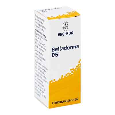 Belladonna D6 Globuli Weleda 10 g von WELEDA AG PZN 07022660