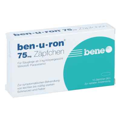Ben-u-ron 75 mg Zäpfchen