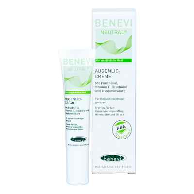 Benevi Neutral Augenlid-creme 15 ml von Benevi Med GmbH & Co. KG PZN 03069239