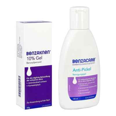Benzaknen 10% + Benzacare Anti-Pickel Reinigungsgel
