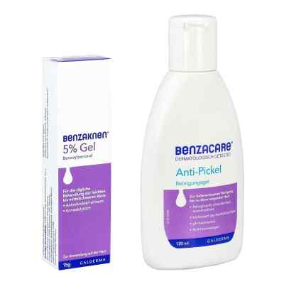 Benzaknen 5% + Benzacare Anti-Pickel Reinigungsgel