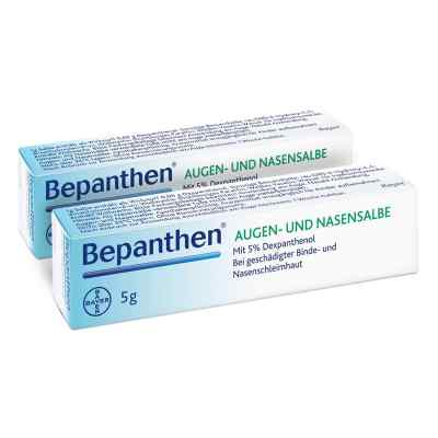 Bepanthen Augen- und Nasensalbe 2x5 g von Bayer Vital GmbH PZN 08100274