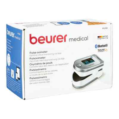 Beurer Po60 Bluetooth Pulsoximeter 1 stk von BEURER GmbH PZN 11480262
