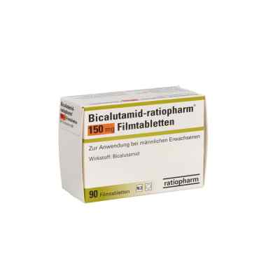 Bicalutamid ratiopharm 150 mg Filmtabletten 90 stk von ratiopharm GmbH PZN 01813113