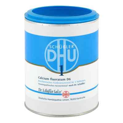 Biochemie Dhu 1 Calcium fluorat.D 6 Tabletten 1000 stk von DHU-Arzneimittel GmbH & Co. KG PZN 00273784