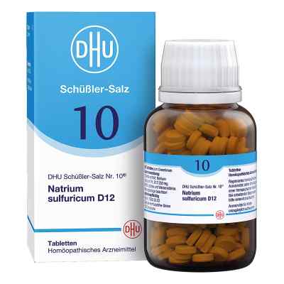 Biochemie Dhu 10 Natrium Sulfur D12 Tabletten 420 stk von DHU-Arzneimittel GmbH & Co. KG PZN 06584255
