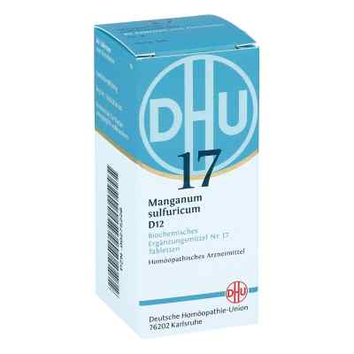 Biochemie Dhu 17 Manganum sulfuricum D12 Tabletten 80 stk von DHU-Arzneimittel GmbH & Co. KG PZN 00275228