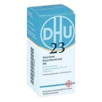 Biochemie Dhu 23 Natrium bicarbonicum D 6 Tabletten  80 stk von DHU-Arzneimittel GmbH & Co. KG PZN 01196407