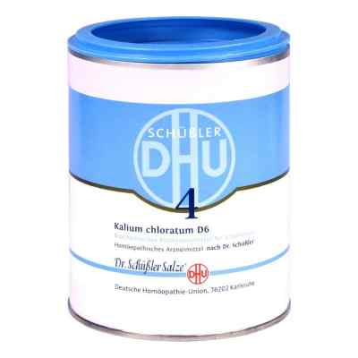 Biochemie DHU Schüßler Salz Nummer 4 Kalium chloratum D6 1000 stk von DHU-Arzneimittel GmbH & Co. KG PZN 00274080