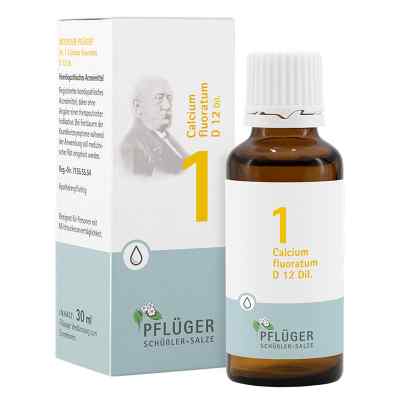 Biochemie Pflüger 1 Calcium fluor.D 12 Tropfen