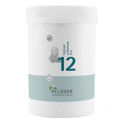 Biochemie Pflüger 12 Calcium Sulfur D6 Tabletten 4000 stk von Homöopathisches Laboratorium Ale PZN 06321171