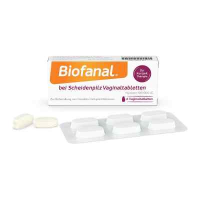 Biofanal bei Scheidenpilz 100 000 I.e. Vaginaltabletten 6 stk von Dr. Pfleger Arzneimittel GmbH PZN 16011141