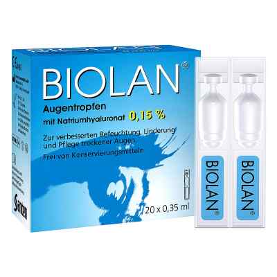 Biolan Augentropfen Einzeldosispipetten