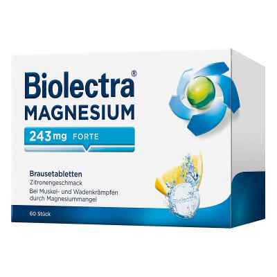 Biolectra Magnesium 243 forte Zitrone Brausetabletten