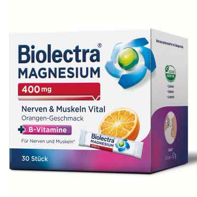 Biolectra Magnesium 400 mg Nerven & Muskeln Vital 30 stk von HERMES Arzneimittel GmbH PZN 17604759