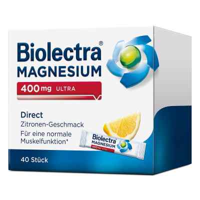 Biolectra Magnesium 400 mg Ultra Direct Zitrone