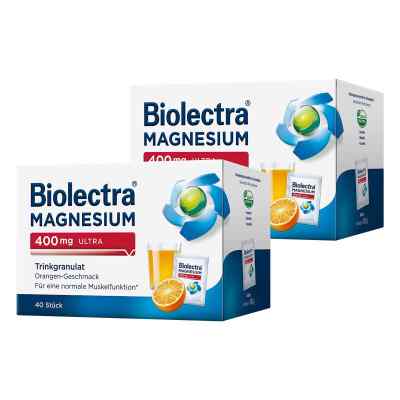 Biolectra Magnesium 400 mg Ultra Trinkgranulat Orange